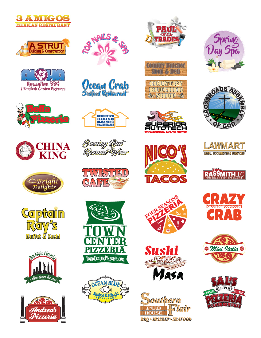 Jeff P Miller - Portfolio Logos
