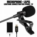 Microphone Lapel Lighning