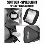 Softbox Speedlight 16 x 16