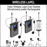 Wireless Lapel Mic dual